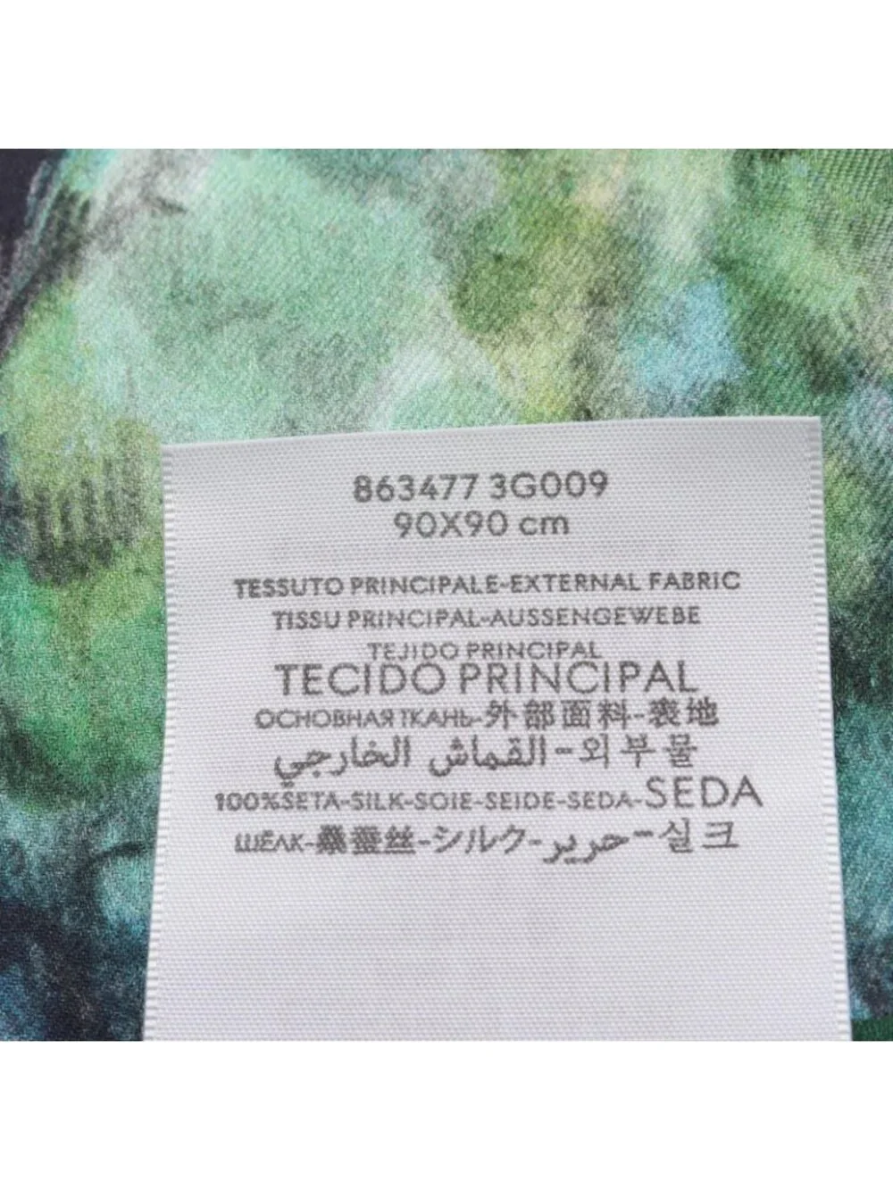 Gucci Scarf Yuko Higuchi GG Pattern Silk